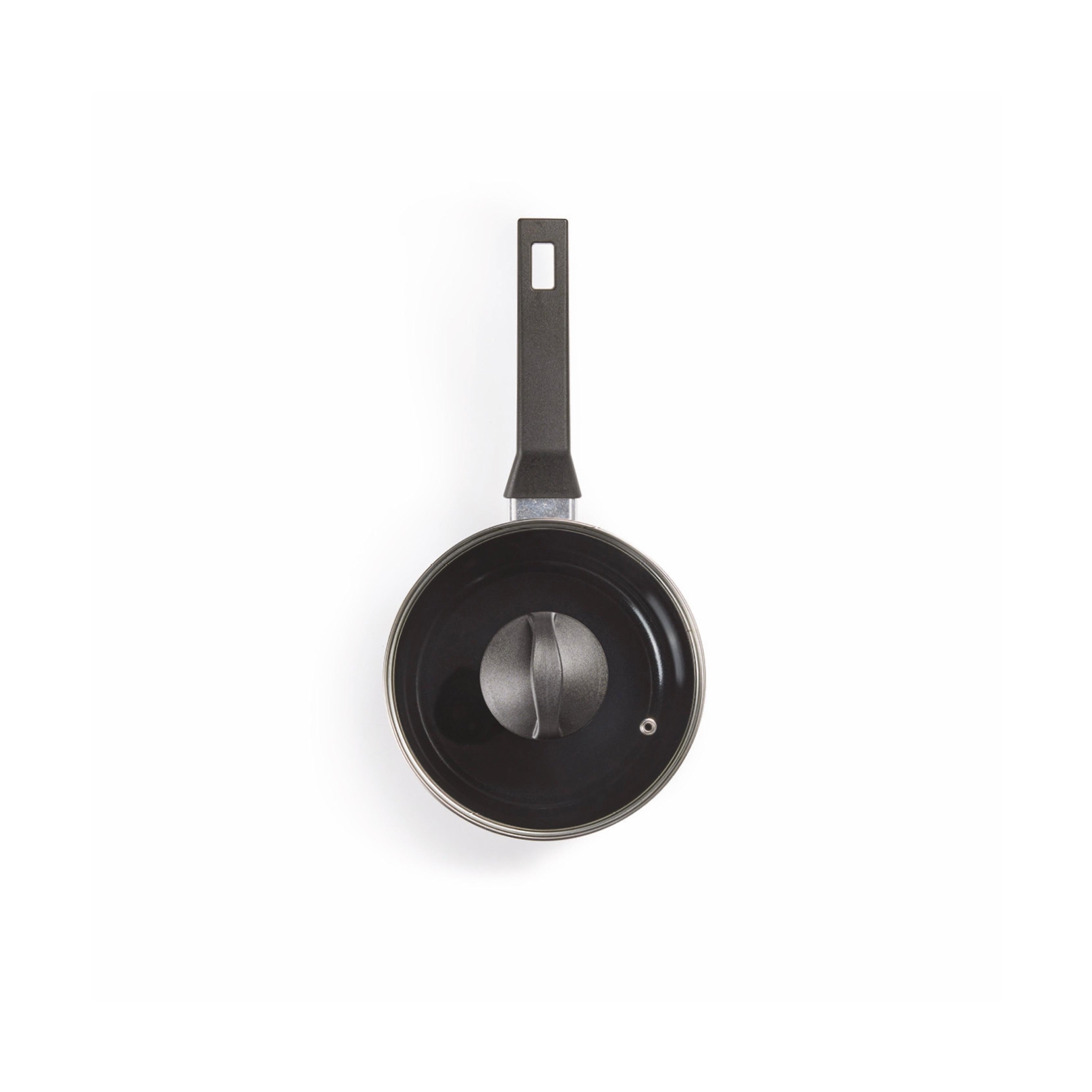 Set De 3 Cacerolas Con Mango De Baquelita - Negro