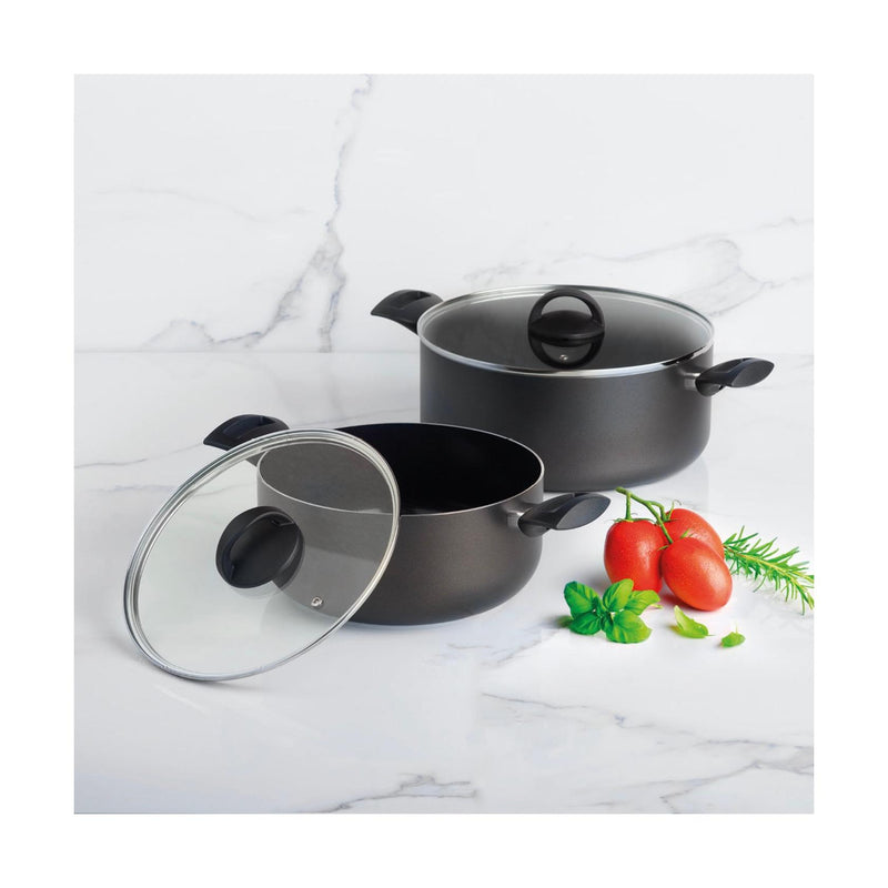 Set De 2 Casseroles - Noir