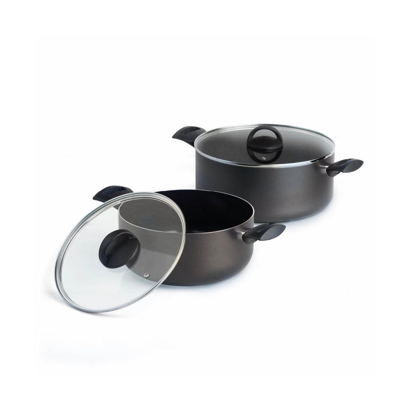 Set De 2 Casseroles - Noir