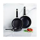 Set De 3 Poêles Avec Poignée En Bakélite - Noir