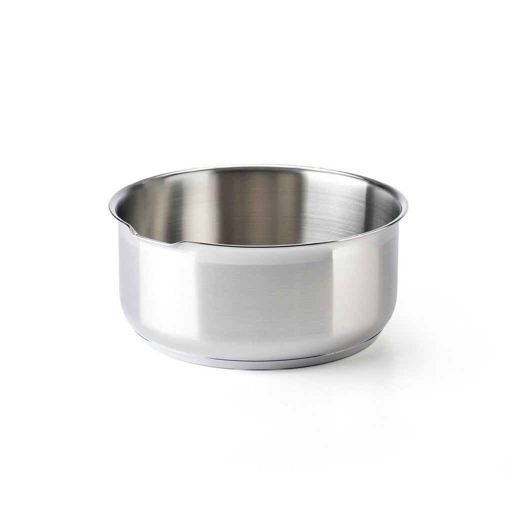 Set De 3 Casseroles Amo En Inox Avec Poignée Amovible - Argenté