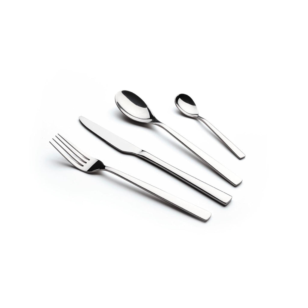 24-Piece Cutlery Set - Stainless Steel Polished Finish