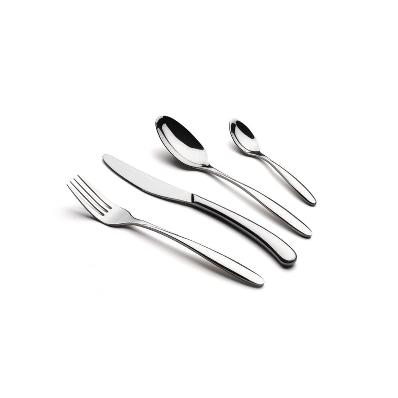 Ménagère De 24 Pièces Pour 6 Personnes - Inox Brillant