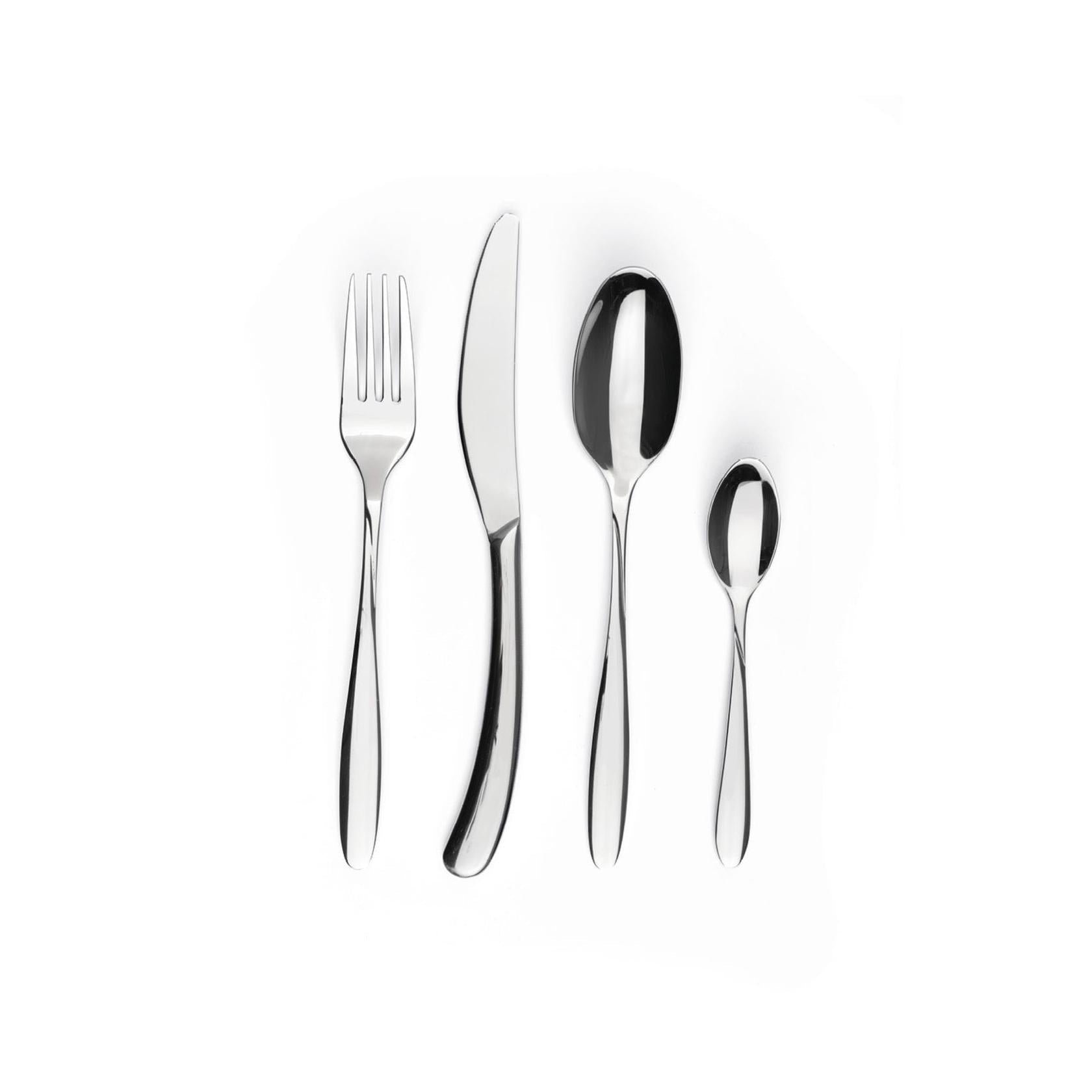 48-Piece Cutlery Set - Polished Stainless Steel