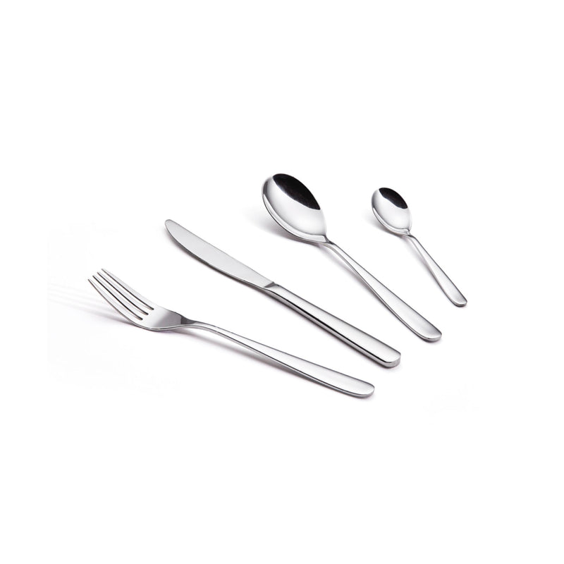 Ménagère 24 Pièces - Acier Inoxayble Finition Brillante Argenté