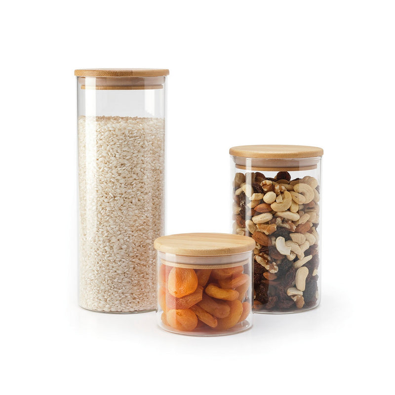 Set De 7 Boîtes De Conservation Avec Couvercle - Transparent
