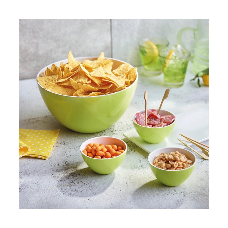 Set De 3 Petits Bols - Mélamine - Citron Vert