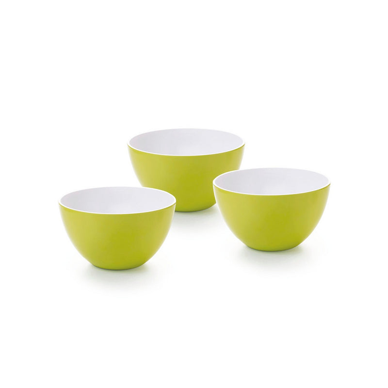 Set De 3 Bols - Vert Citron