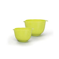 Set De 2 Bols À Mélanger - Mélamine - Citron Vert