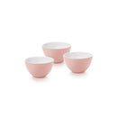 Set De 3 Petits Bols - Mélamine - Vieux Rose