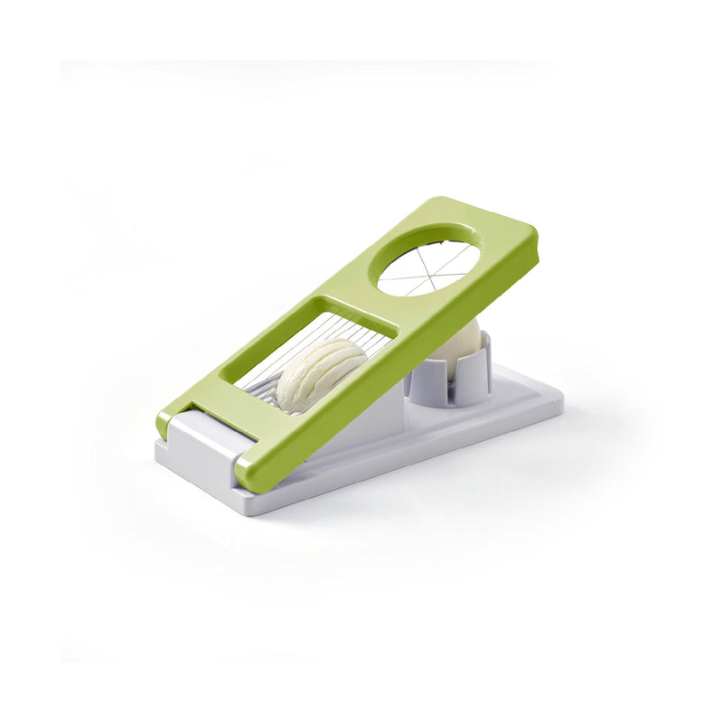 Coupe-Œufs Multifonctionnel - Vert/Blanc