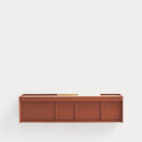 Otto - Console Murale - Carrelage & Chêne