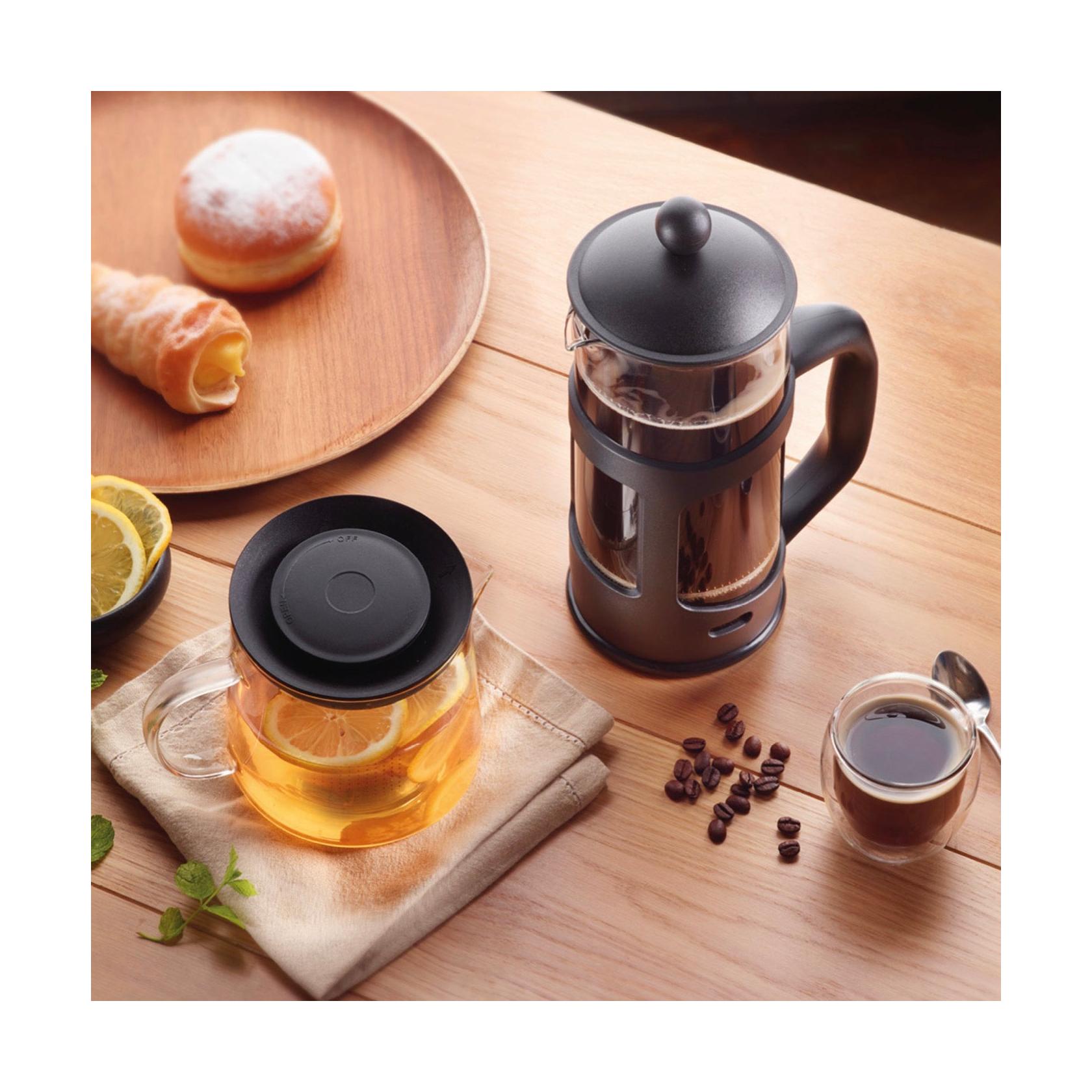 Glass Coffee Maker - Black