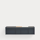 Otto - Console Murale - Gris Anthracite