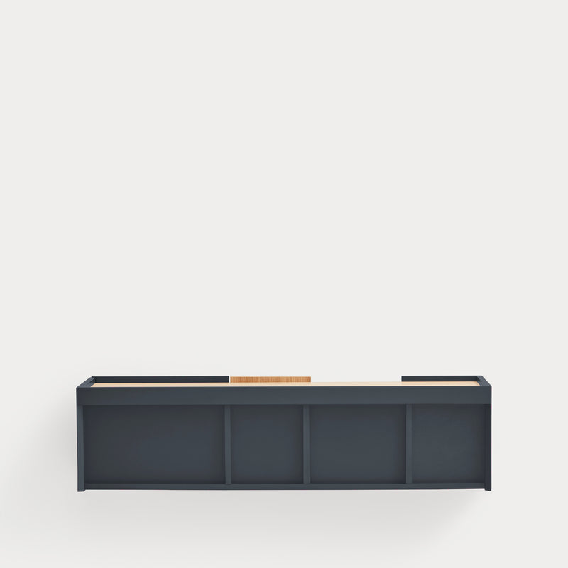Otto - Console Murale - Gris Anthracite