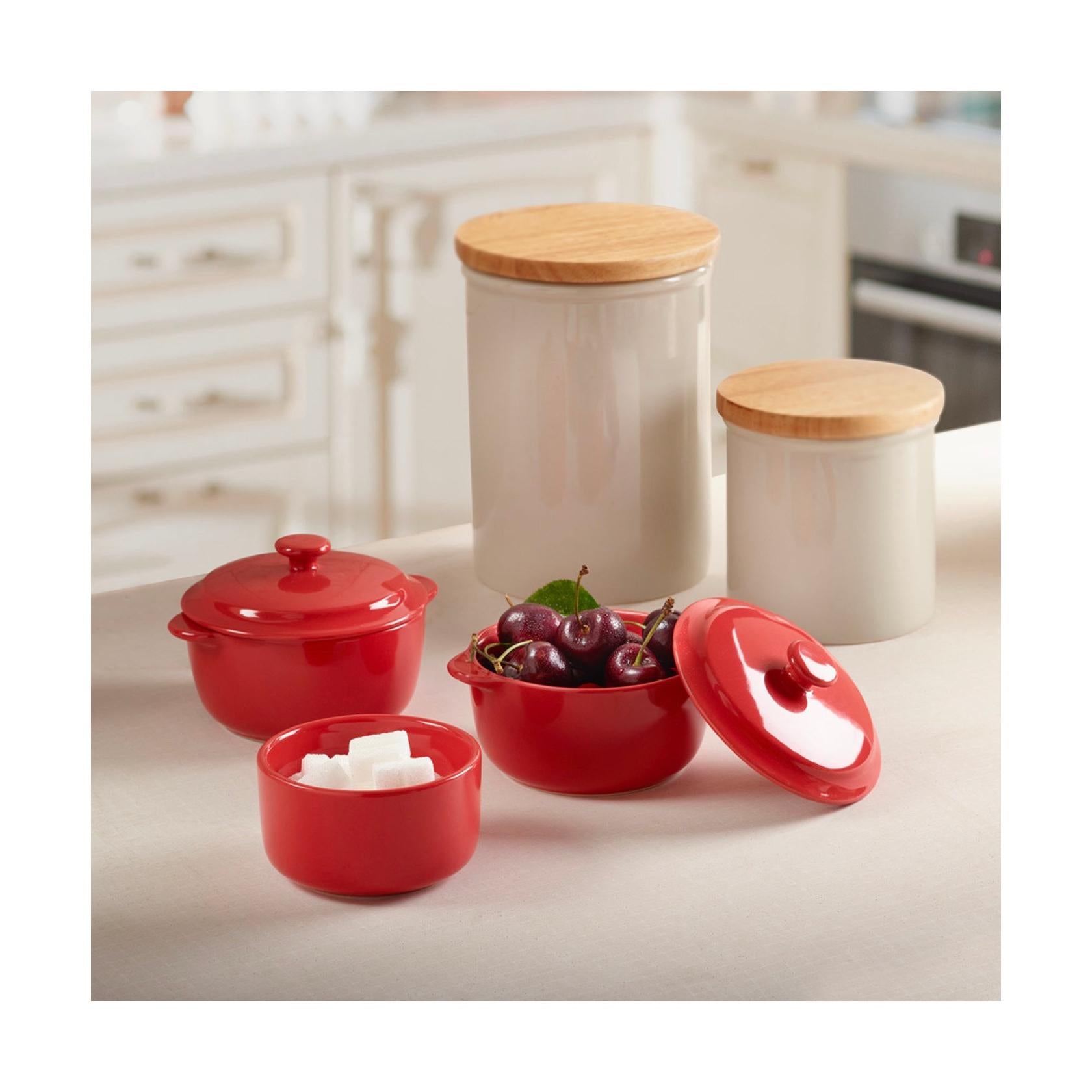 Set of 4 Ramekins - Cream
