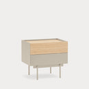 Otto - Table De Chevet - Sable & Chêne