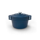 Batterie Empilable 4 Pièces - Bleu