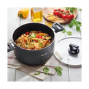 Batterie Empilable Avec Poignée Amovible 16 Pièces - Noir