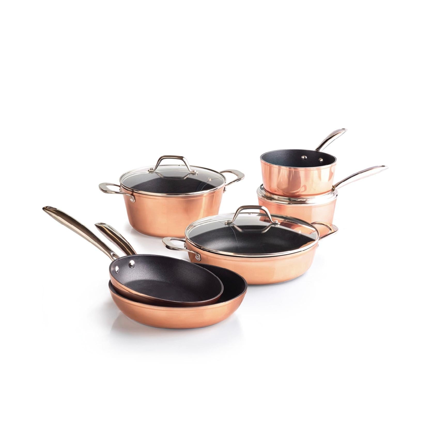 Juego de Cocina 9 Piezas - Cobre