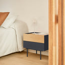 Otto - Table De Chevet - Gris Anthracite