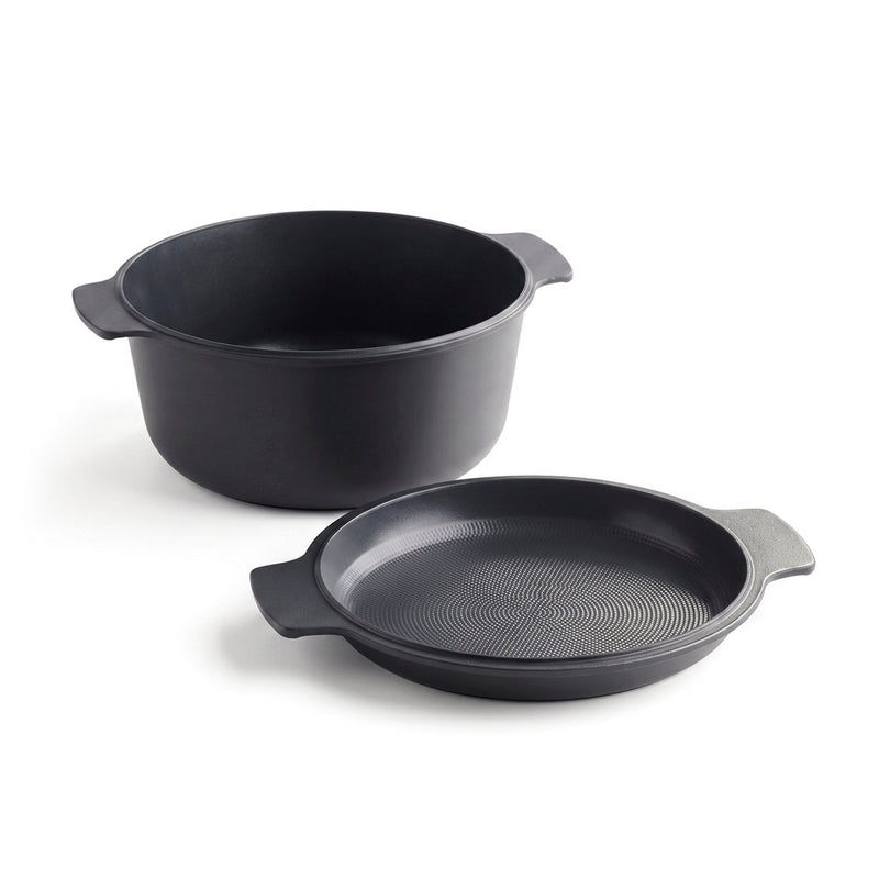 Casserole Avec Couvercle Multifonction - Noir