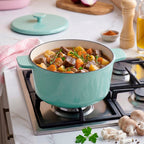 Cocotte Ronde Avec Couvercle - Green