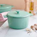 Cocotte Ronde Avec Couvercle - Green
