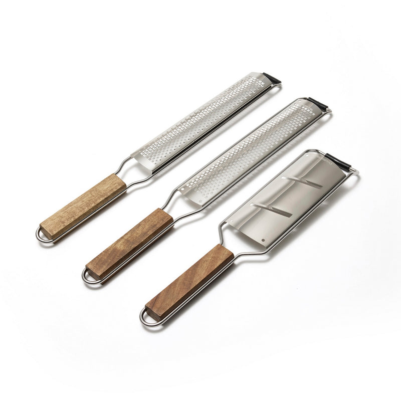 Set De 3 Râpes - Argenté