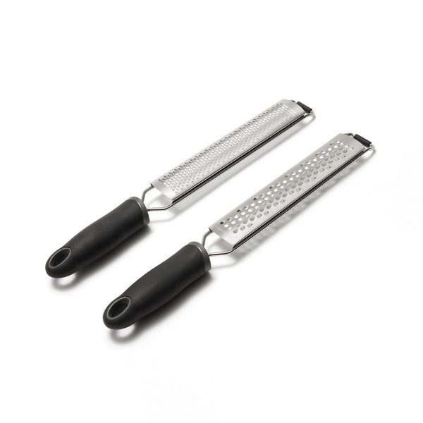 Set di 2 grattugie - argento