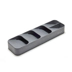 Portaposate per cassetti - grigio
