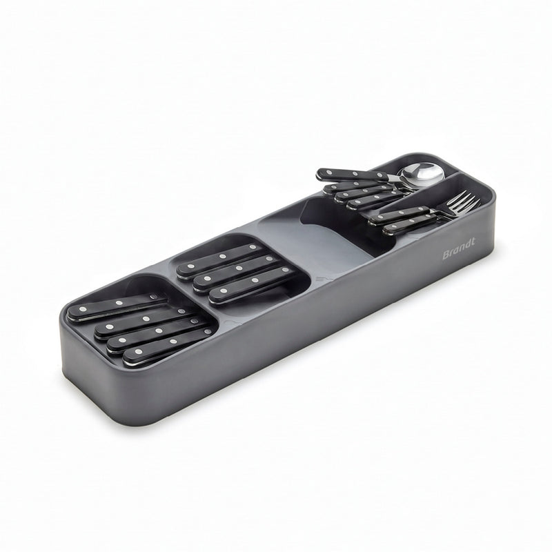 Range-Couverts Pour Tiroirs - Gris