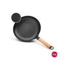 Set De 3 Poêles En Fonte Structure Nid D'Abeille - Noir