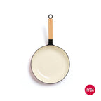 Set di 3 padelle - bianco / rosso