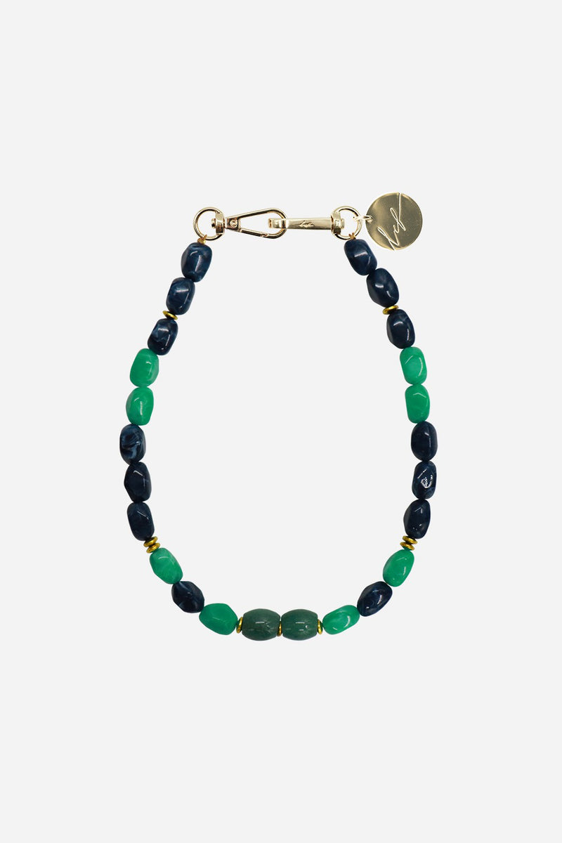 Bijoux Collier Daya Vert 40 Cm