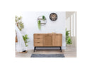 Albi - Buffet - Solid Wood And Rattan