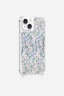 Coque Anneaux Paillettes Holographique