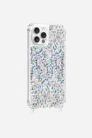 Coque Anneaux Paillettes Holographique