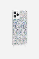 Coque Anneaux Paillettes Holographique