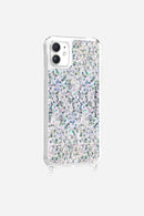 Coque Anneaux Paillettes Holographique