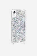 Coque Anneaux Paillettes Holographique