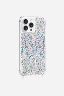 Coque Anneaux Paillettes Holographique