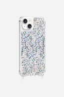 Coque Anneaux Paillettes Holographique