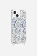 Coque Anneaux Paillettes Holographique