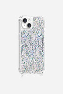 Coque Anneaux Paillettes Holographique