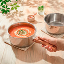 Set De 3 Casseroles En Inox Avec Poignée Amovible - Argenté
