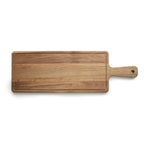Rectangular & Reversible Serving & Cutting Board - Light Brown