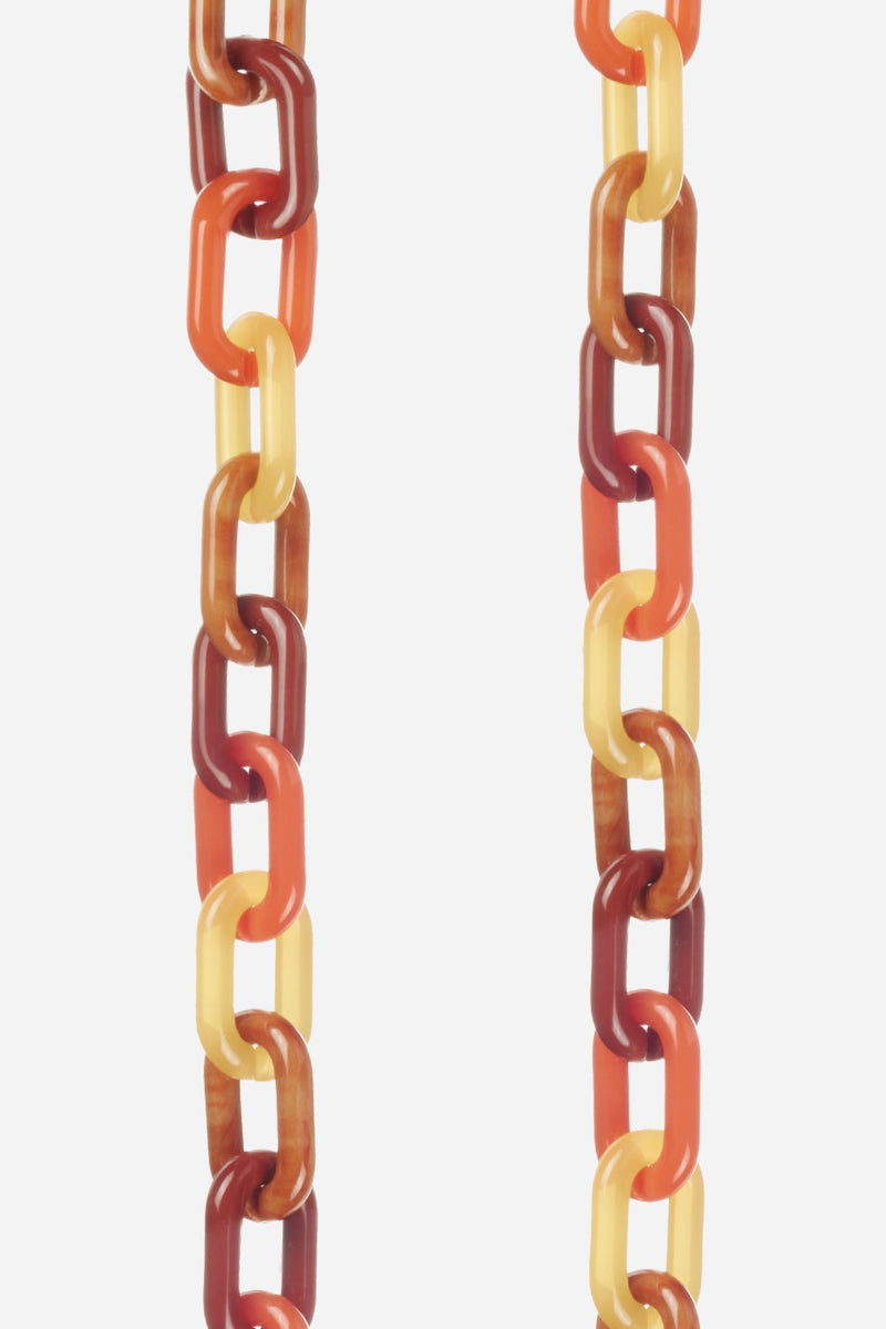 Chaine Longue Nour Jaune 120 Cm