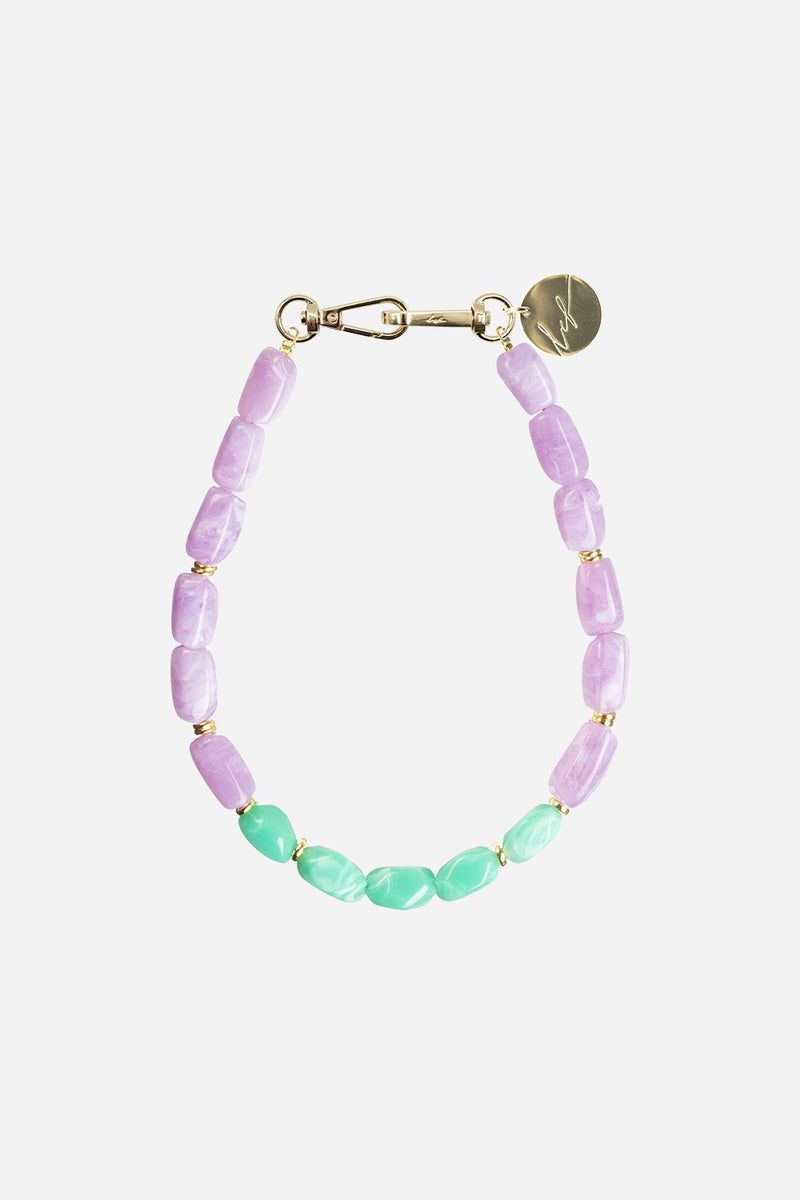 Bijoux Collier Talia Violet 40 Cm