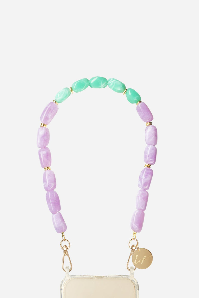 Bijoux Collier Talia Violet 40 Cm